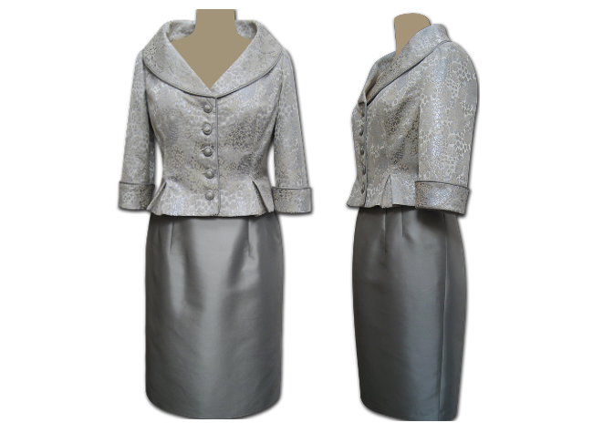 Handmade designer grey suit